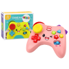 Interactive Pad Educational Console Lights Sounds Pink