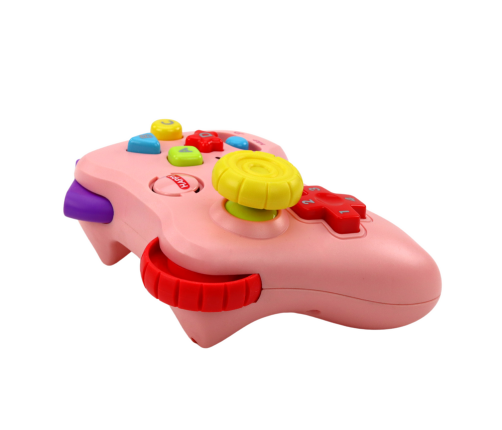 Interactive Pad Educational Console Lights Sounds Pink