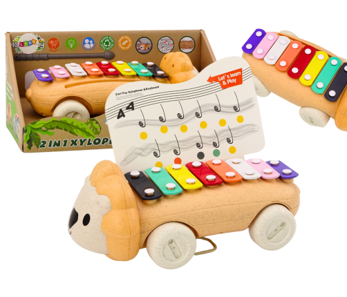 Lion Cymbals On Wheels Instrument For Children Colorful Educational