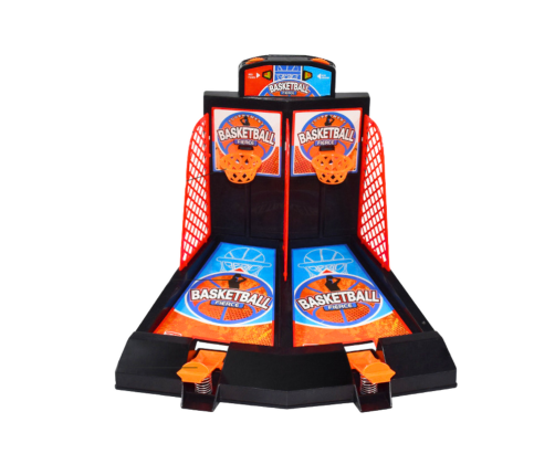 Arcade Basketball Game Double Launcher