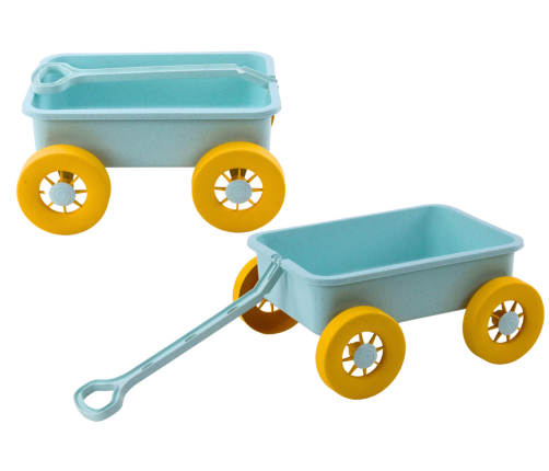 Sand Toy Cart Pastel Turquoise