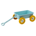 Sand Toy Cart Pastel Turquoise