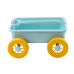 Sand Toy Cart Pastel Turquoise