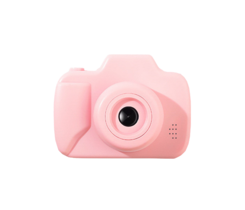 Camera For Kids Photos Recording Games Memory Card 64GB Pink