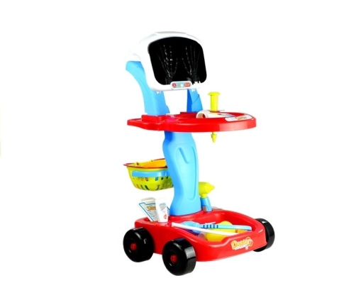 Medical Cart with Accessory 22 Elements - Multi-Colour