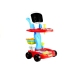 Medical Cart with Accessory 22 Elements - Multi-Colour