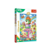 Puzzle with glitter Treflik Family 100 pcs. Glitter Trefliki Trefl 14833