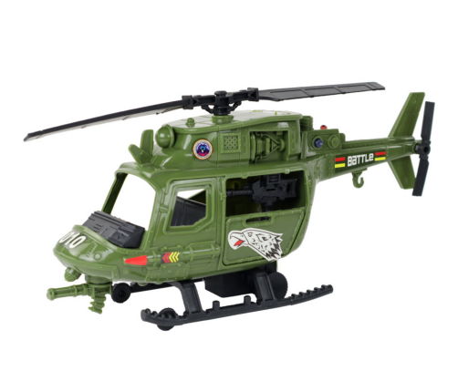 Military Set Military Helicopter Combat Vehicle Control Tower Soldier