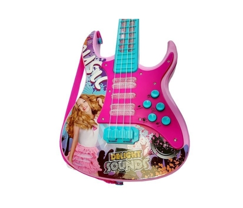 Guitar Set with Microphone Karaoke Set