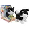 Interactive Husky Battery Operated Dog Walks Moves His Tail Sound