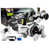 Gun Launcher Car 2 in 1 Remotely Operated Foam Discs White