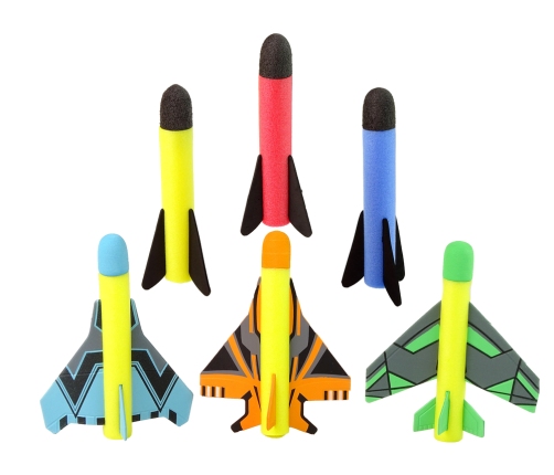 Foam Rocket Catapult Pump Launcher Game