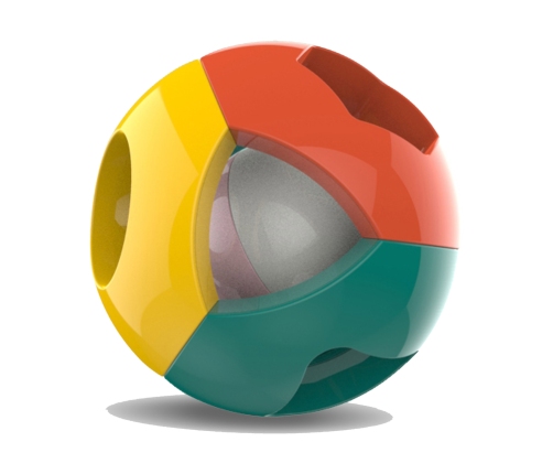 Rattle Ball in Different Colours for Babies