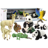 Figurine Animals Set Parrot Panda