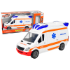 Interactive Ambulance + Stretcher  Light and sound effects !  Opening doors