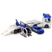 Police Car Transporter Kit Helicopter Sound Lights