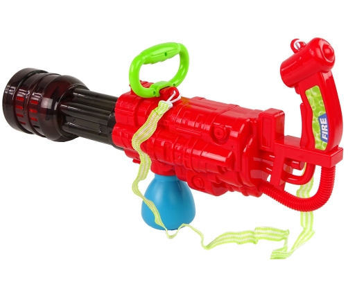 Soap Bubble Gun Red