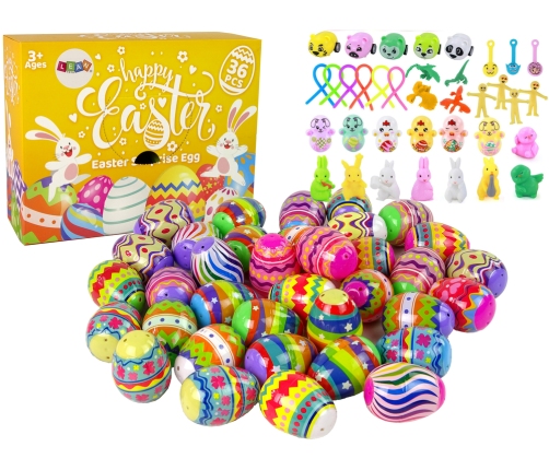 Egg Surprise Easter Eggs Squishy Toys 36pcs.