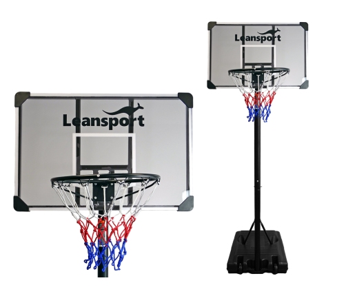 Basketball Wheelie Basket Garden Black 260 cm