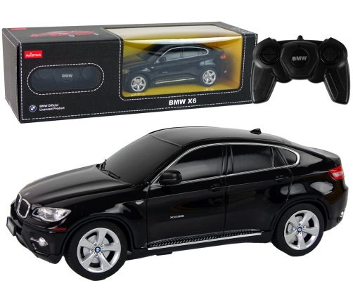 Car R/C Bmw X6 1:24 Rastar Black