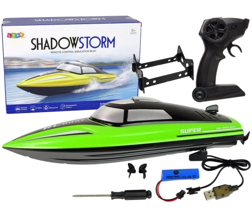 Motorboat R/C 2.4G Green