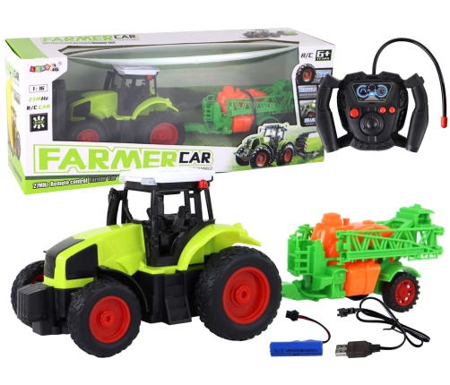 RC Remote Controlled Tractor with Sprayer 1:16