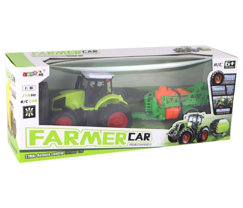 RC Remote Controlled Tractor with Sprayer 1:16