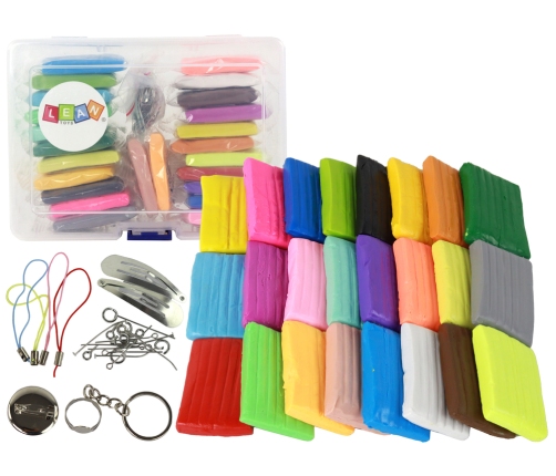 Creative Set of Clay Modeling Clay 24 Colors Accessories