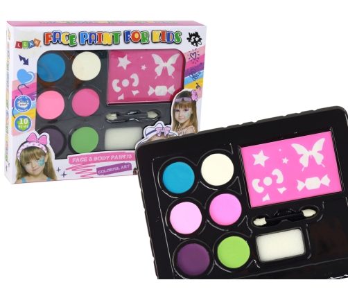 Face Painting Set For Children Paint Stencils