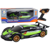 Large Remote Controlled Sports Car 1:10 Green and Black