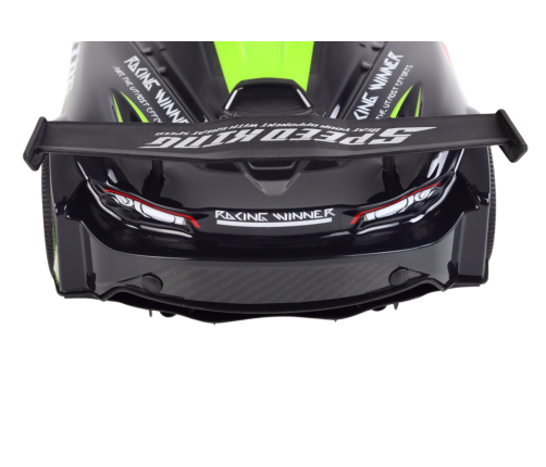 Large Remote Controlled Sports Car 1:10 Green and Black