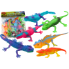 Set of Colorful Lizards Reptiles Figurines 8 Pieces