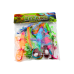 Set of Colorful Lizards Reptiles Figurines 8 Pieces