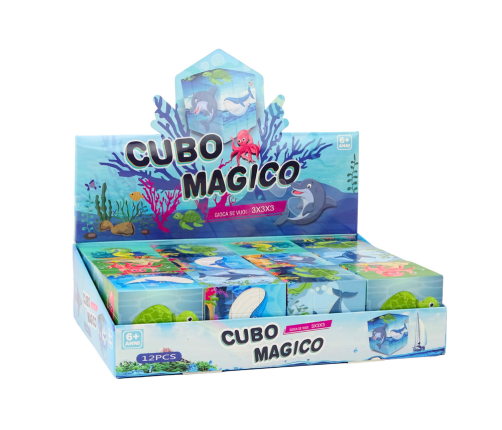 Magic Cube Educational Puzzle Sea Animals Puzzle Logic Game