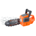 Soap Bubble Machine Chainsaw Orange