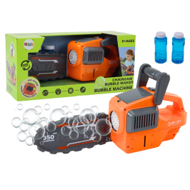 Soap Bubble Machine Chainsaw Orange