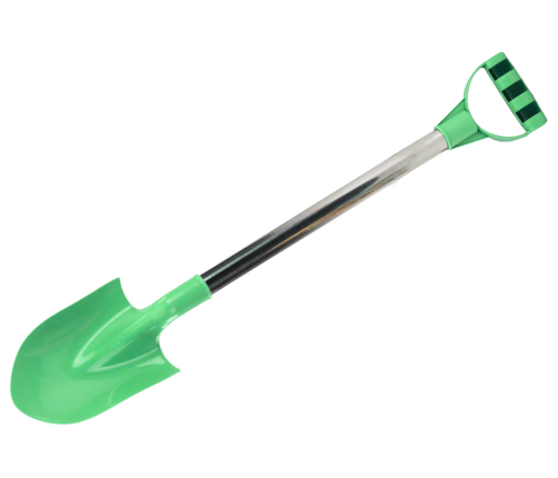 Sand Shovel Aluminum Handle Pastel Green 60cm