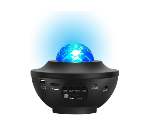 Star Projector LED Lamp Bluetooth Speaker Remote