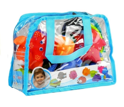 Aquatic Animals Set for Bathing + Strainer