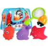 Aquatic Animals Set for Bathing + Strainer