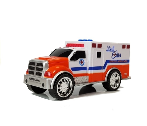 Cars Set Special Forces Police Ambulance Firefight