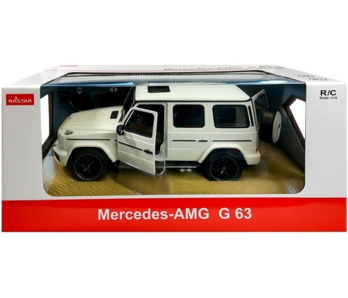 R/C Car Mercedes G63 Radio Control Rastar White