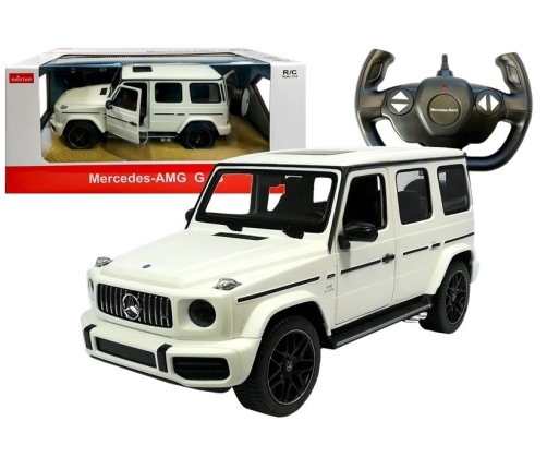 R/C Car Mercedes G63 Radio Control Rastar White