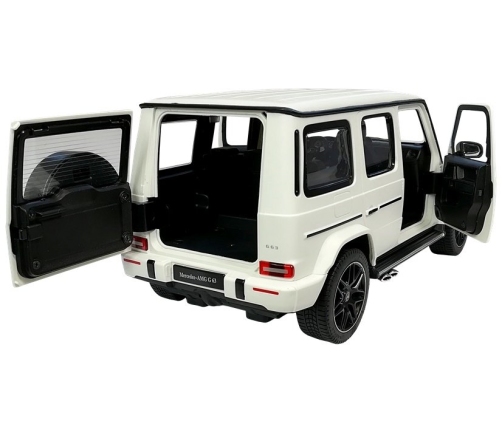 R/C Car Mercedes G63 Radio Control Rastar White