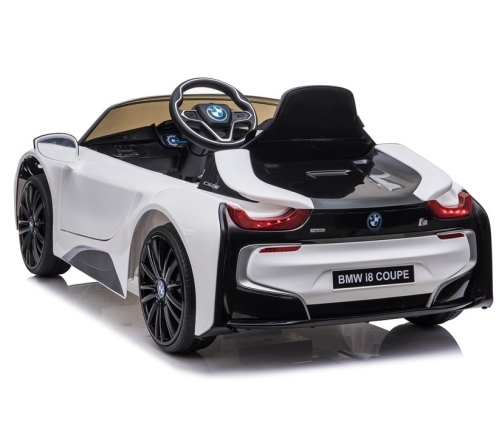 Elektriskā sporta automašīna bērniem BMW I8 JE1001 White