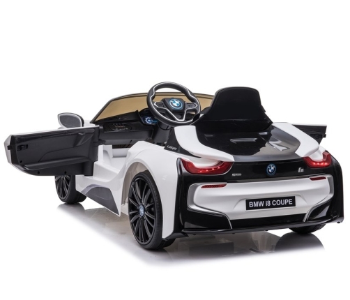 Elektriskā sporta automašīna bērniem BMW I8 JE1001 White