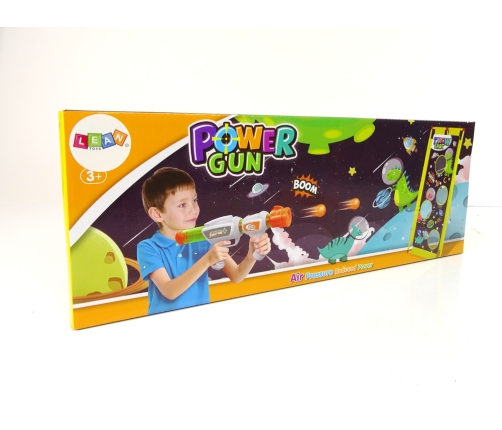 Target Game Gun Foam Balls Board