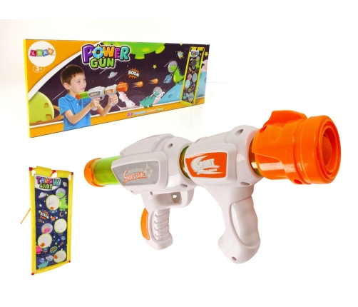 Target Game Gun Foam Balls Board