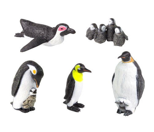 Large Set of 12 Figures Animals of the Arctic Circle Polar Circle Animals