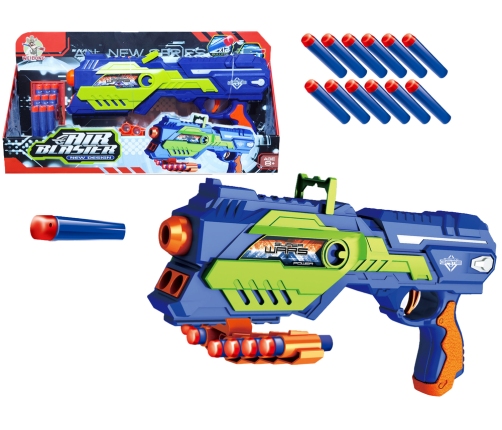 Large foam cartridge gun with magazine AIR Blaster